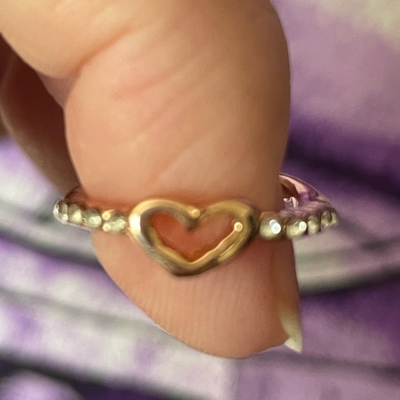 Heart Gold MIDI Ring - Picture 5 of 5